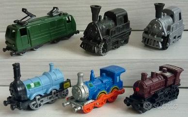 Kinder Sorpresa 6 treni promotoys Littorina verde