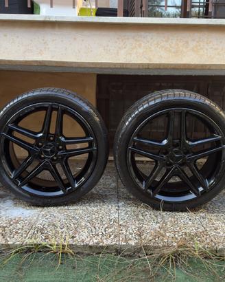 CERCHI ORIGINALI 18 MERCEDES AMG CON GOMME 235 40