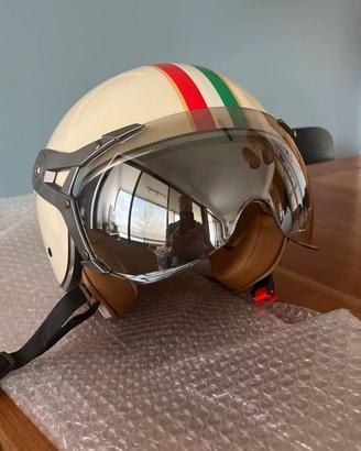 Casco Moto Retro Open Face Uomo/Donna– DOT M Nuova