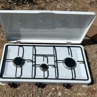 Fornello da appoggio sia metano che bombola