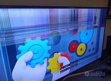 TV Samsung 50” con pannello LCD rotto