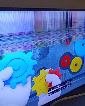 TV Samsung 50” con pannello LCD rotto