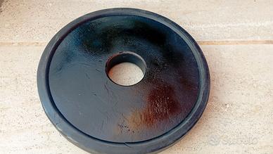 Pesi gommati 10 kg – Foro 50 mm (ideali per bilanc