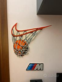 nike basket in legno