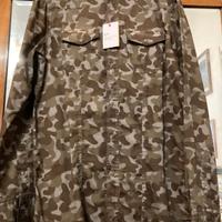 Camicia Celio M slim nuova camouflage mimetica