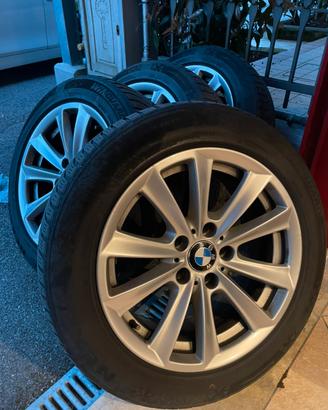 Cerchi originali BMW 5x120 R17 con gomme termiche