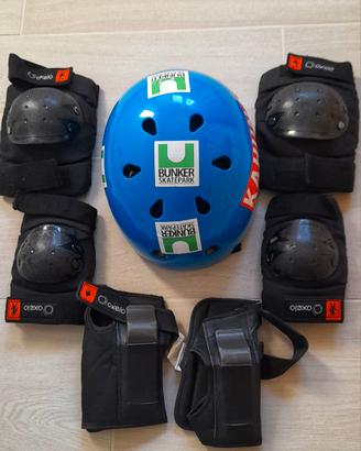 Kit protezioni skateboard