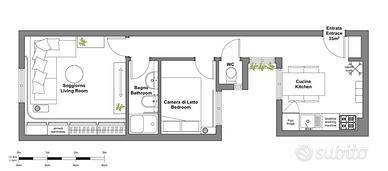 Trilocale in zona Borgo Ognissanti