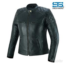 Giacca Per Bikers Donna in Vera Pelle