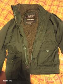 Abercrombie parka giacca uomo taglia L