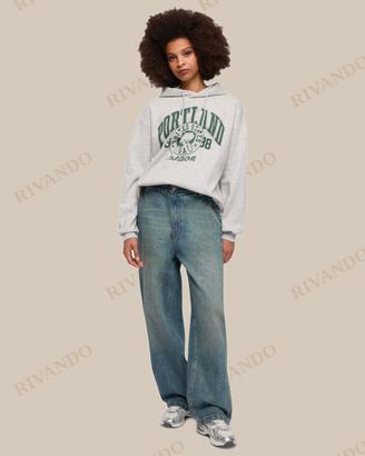 Baggy Jeans Blue Denim Medio · 38IT