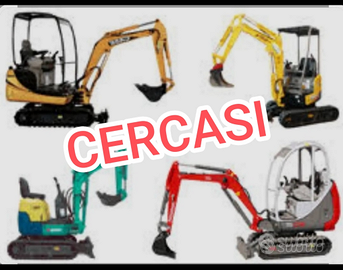 Miniescavatore usato 8-10qli