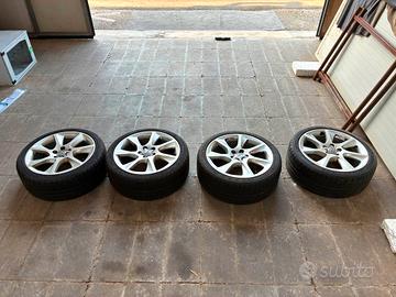 4 RUOTE AUDI GOMME 215 40 r17 XL DOT 2019 DUNLOP  
