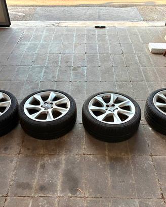 4 RUOTE AUDI GOMME 215 40 r17 XL DOT 2019 DUNLOP  
