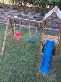 struttura gioco da giardino