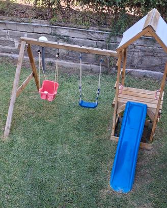 struttura gioco da giardino