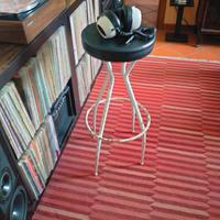 sgabello industriale anni 60 vintage 