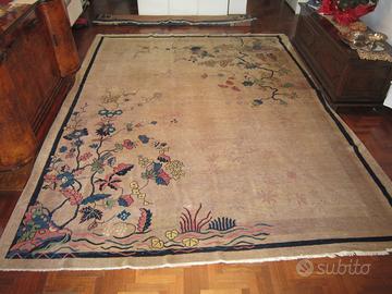 Grande tappeto Cinese antico