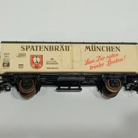 VAGONE MERCI X BIRRA-LIMA SCALA H0-ANNI'70