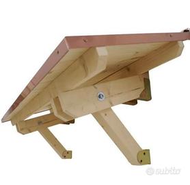 Pensilina in legno nuova