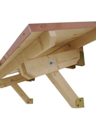 Pensilina in legno nuova