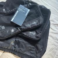 Set 3 packing cube Samsonite neri nuovi da viaggio