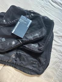 Set 3 packing cube Samsonite neri nuovi da viaggio