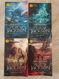 Libri saga Percy  Jackson e gli dei dell' Olimpo 