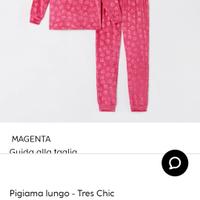 PIGIAMA DONNA YAMAMAY CINIGLIA FUCSIA 