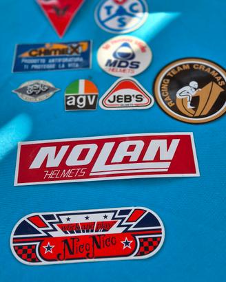 Lotto Stickers Adesivi Vintage Anni 80