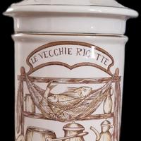Vaso Vintage Le Vecchie Ricette con Coperchio