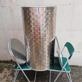 Botte acciaio inox lt 100