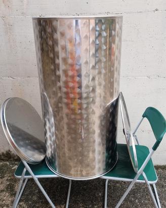 Botte acciaio inox lt 100