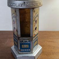Antico dispenser di cioccolato originale Menier