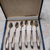 Cucchiaini in metallo placcato Argento 800