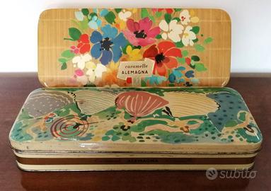 ALEMAGNA - Lotto di n. 2 scatole in latta vintage