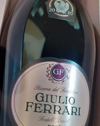 GIULIO FERRARI ROSE'2007 ASTUCCIO ORIGINALE