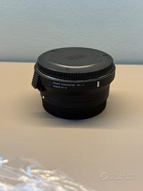 Sigma MC11 adattatore Sony Canon