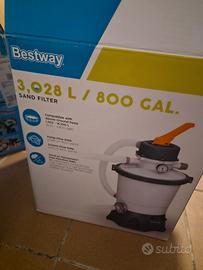 💧 Filtro a sabbia Bestway 3028 L/h per piscina
