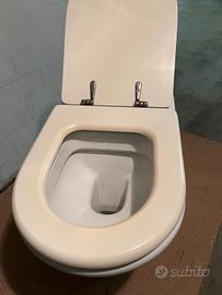 sanitari Dolomite bianchi, water, bide' elavandino