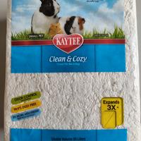 lettiera per conigli in carta