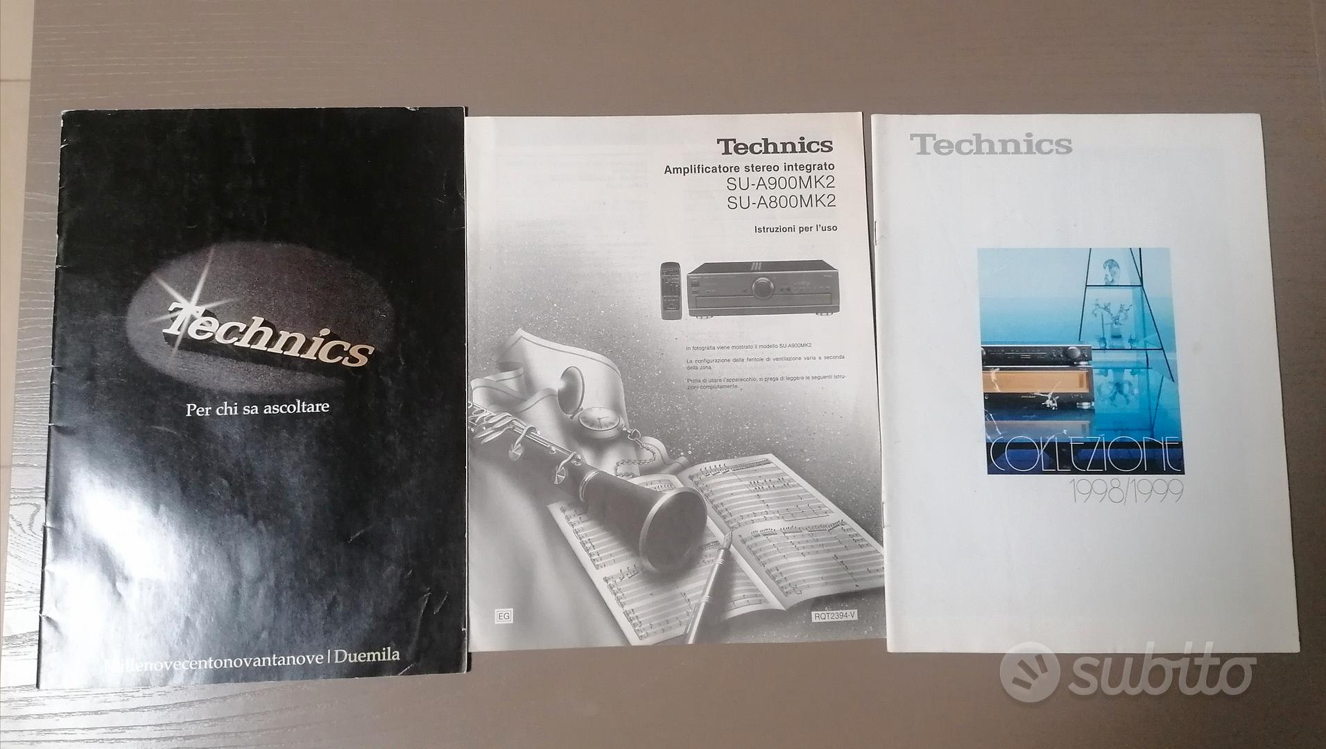 depliant technics Audio/Video In vendita a Vibo Valentia