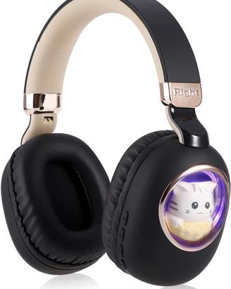 Cuffie per Bambini Wireless con luce LED, Pieghevo