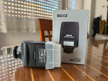 Meike speedlite mk320 flash per fuji fujifilm