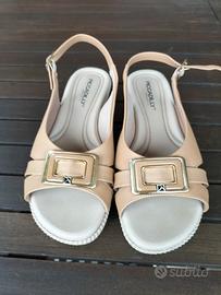 sandalo basso con plateau Piccadilly n. 38 