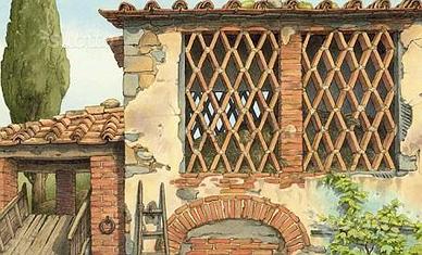 Vicchio fienile 4 vani giardino