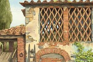 Vicchio fienile 4 vani giardino