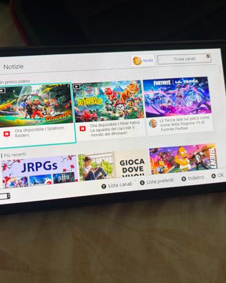 Nintendo Switch V2 Neon + Custodia GIVO + Accessor