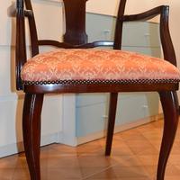 Poltroncina in Mogano primi 900