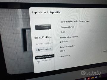 Incisore laser XTOOL P2 + accessori